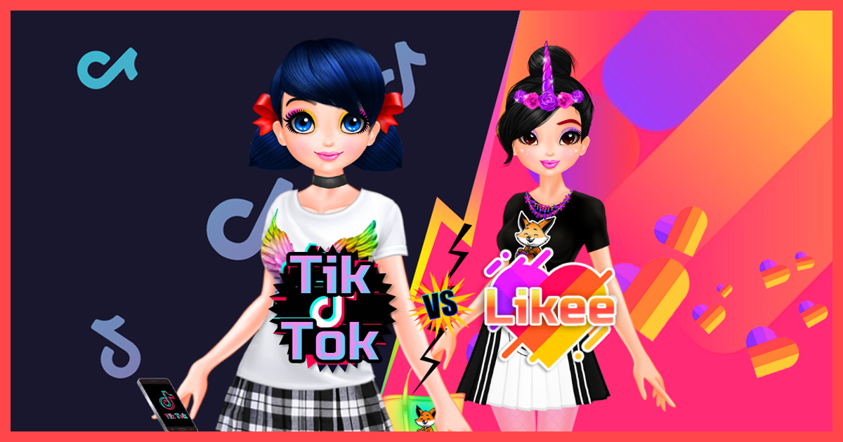 Κορίτσια TikTok εναντίον κοριτσιών Likee